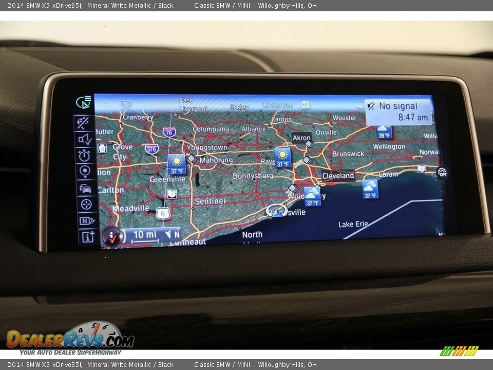 2014 BMW X5 xDrive35i Mineral White Metallic / Black Photo #15