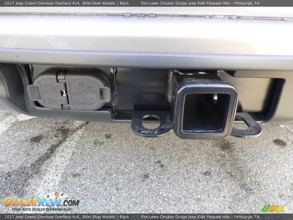 2017 Jeep Grand Cherokee Overland 4x4 Billet Silver Metallic / Black Photo #3