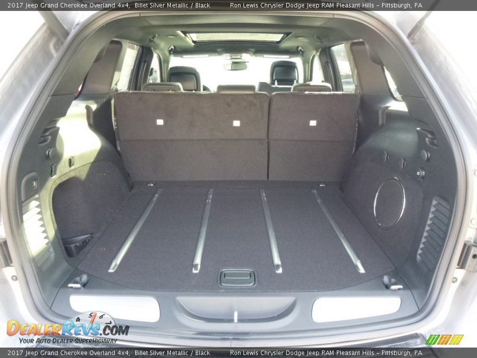 2017 Jeep Grand Cherokee Overland 4x4 Billet Silver Metallic / Black Photo #4