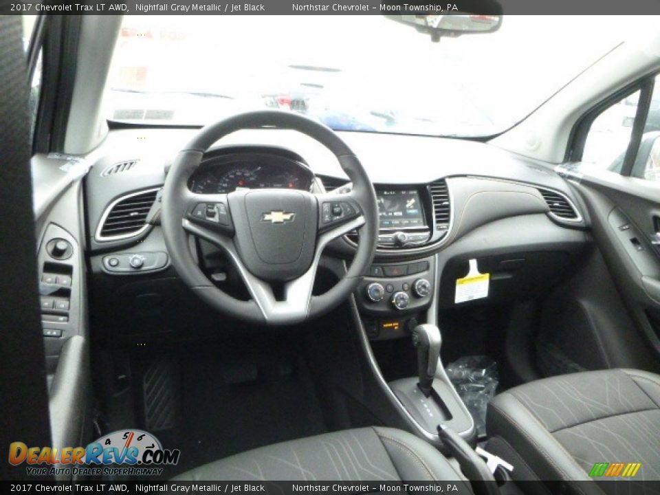 2017 Chevrolet Trax LT AWD Nightfall Gray Metallic / Jet Black Photo #13