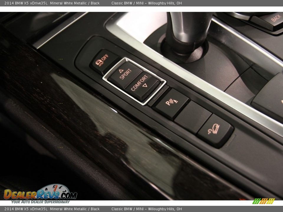 2014 BMW X5 xDrive35i Mineral White Metallic / Black Photo #19
