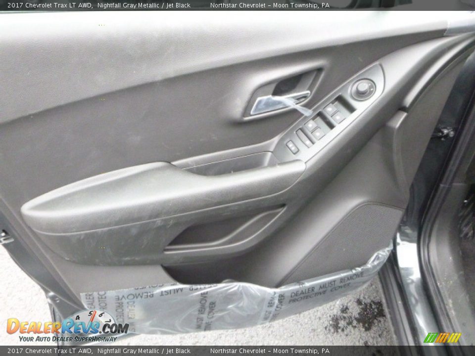 2017 Chevrolet Trax LT AWD Nightfall Gray Metallic / Jet Black Photo #14
