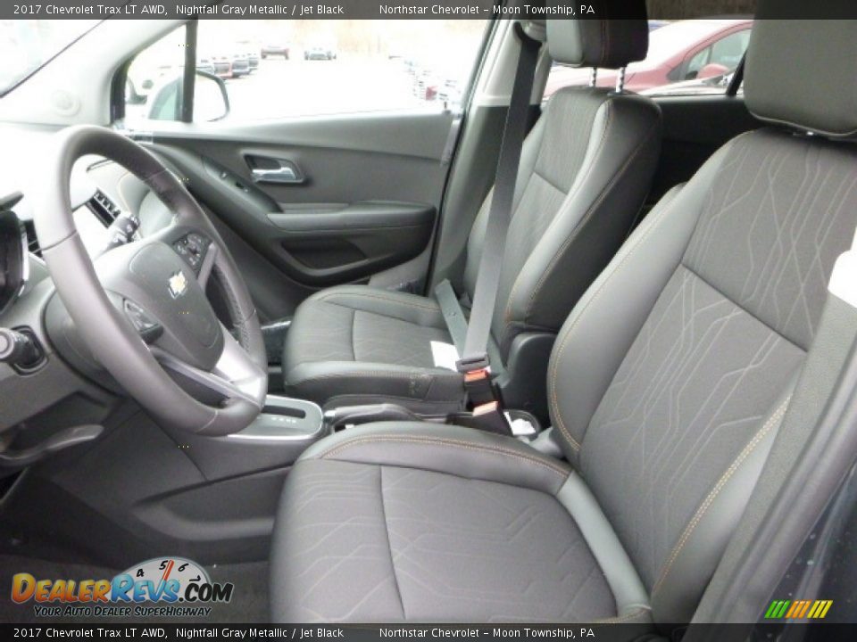 2017 Chevrolet Trax LT AWD Nightfall Gray Metallic / Jet Black Photo #15