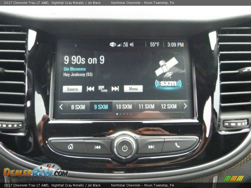 2017 Chevrolet Trax LT AWD Nightfall Gray Metallic / Jet Black Photo #17