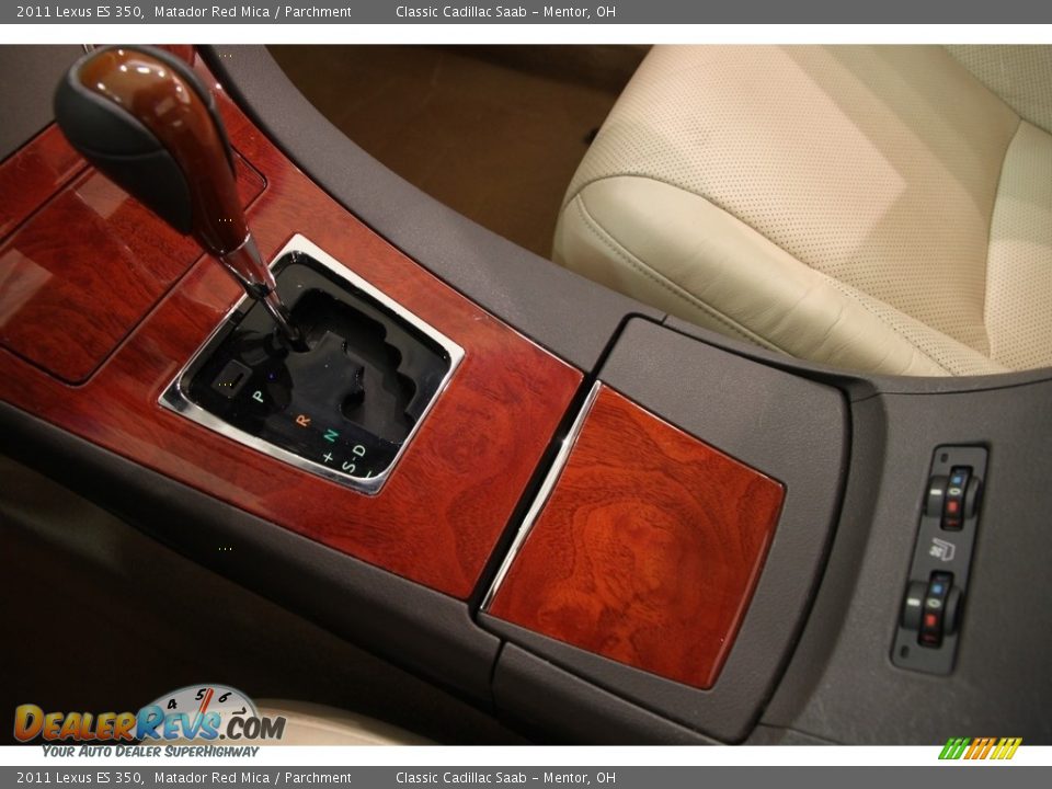 2011 Lexus ES 350 Matador Red Mica / Parchment Photo #14