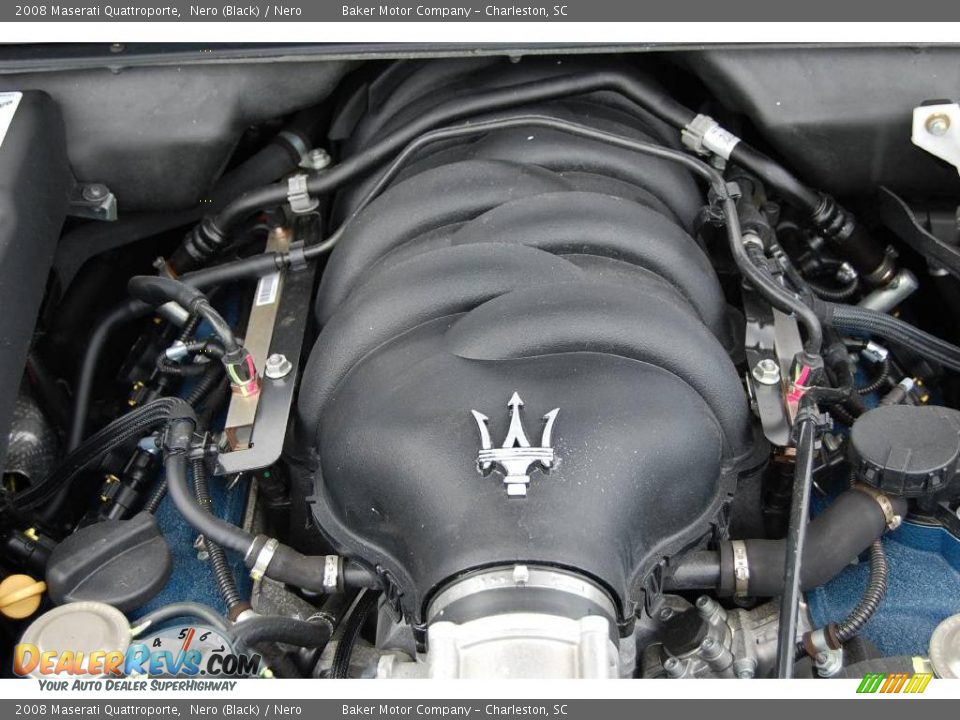 2008 Maserati Quattroporte Nero (Black) / Nero Photo #22