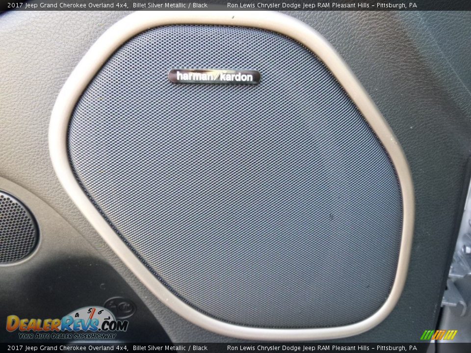 2017 Jeep Grand Cherokee Overland 4x4 Billet Silver Metallic / Black Photo #13
