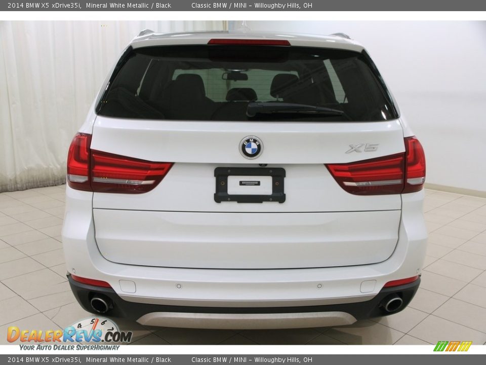 2014 BMW X5 xDrive35i Mineral White Metallic / Black Photo #29