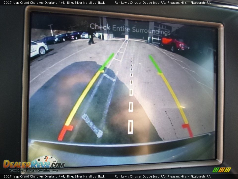 2017 Jeep Grand Cherokee Overland 4x4 Billet Silver Metallic / Black Photo #19