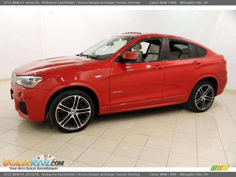 Front 3/4 View of 2015 BMW X4 xDrive28i Photo #3