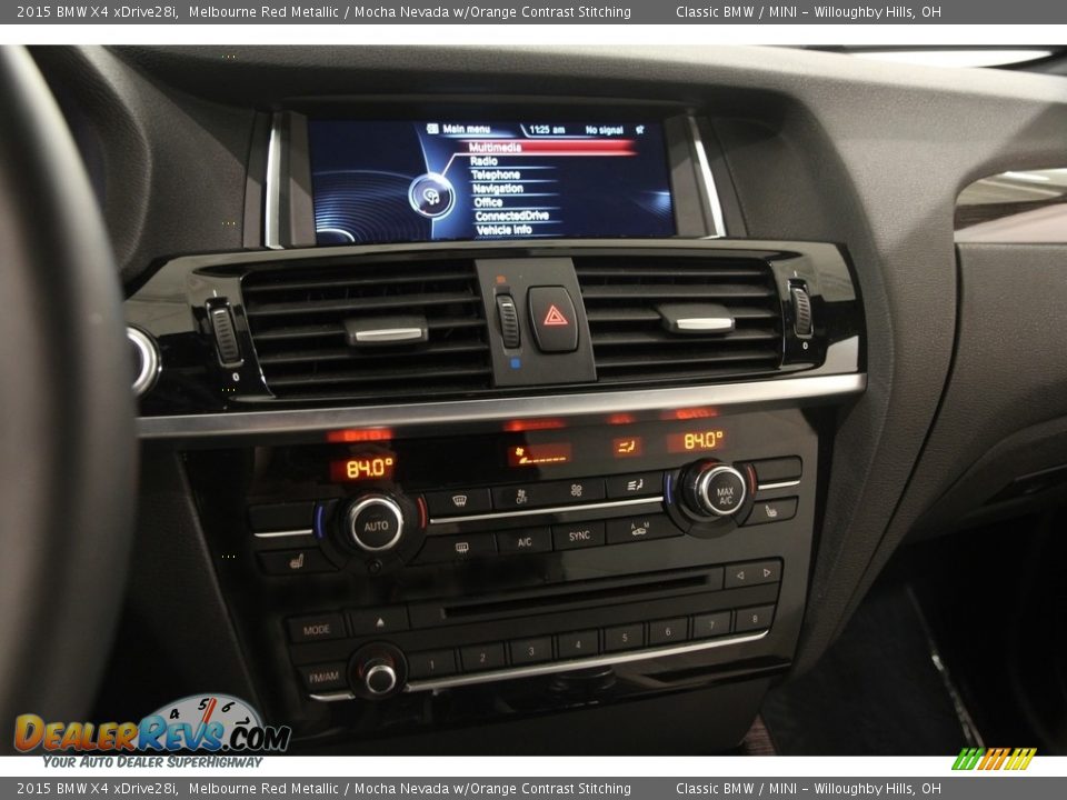 Controls of 2015 BMW X4 xDrive28i Photo #12