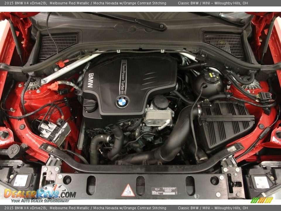 2015 BMW X4 xDrive28i 2.0 Liter TwinPower Turbocharged DI DOHC 16-Valve VVT 4 Cylinder Engine Photo #28