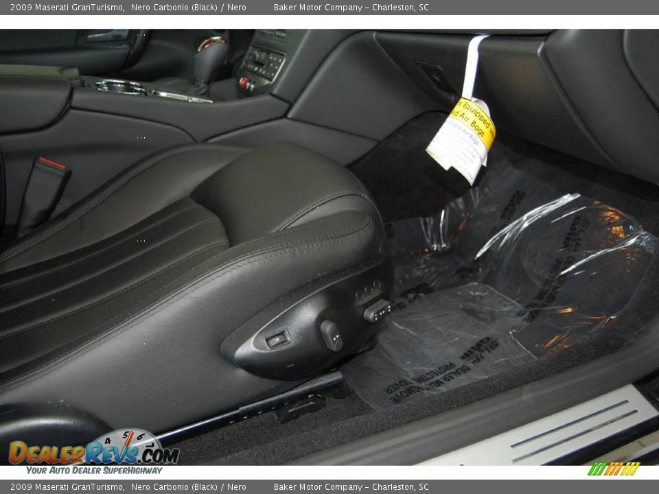 2009 Maserati GranTurismo Nero Carbonio (Black) / Nero Photo #10