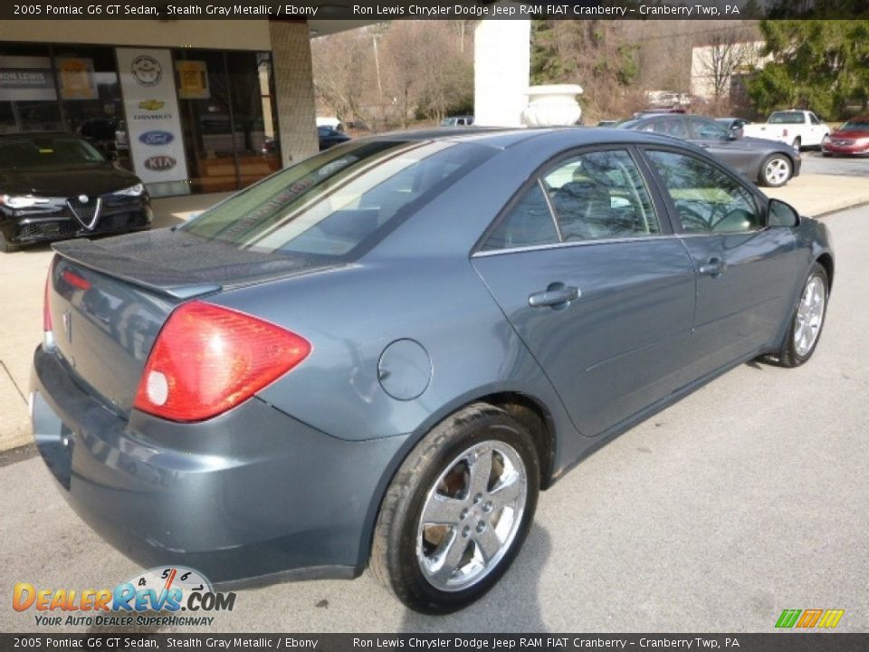 2005 Pontiac G6 GT Sedan Stealth Gray Metallic / Ebony Photo #2