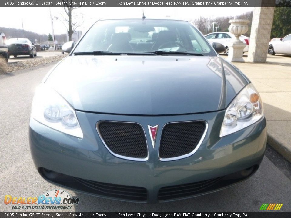 2005 Pontiac G6 GT Sedan Stealth Gray Metallic / Ebony Photo #4