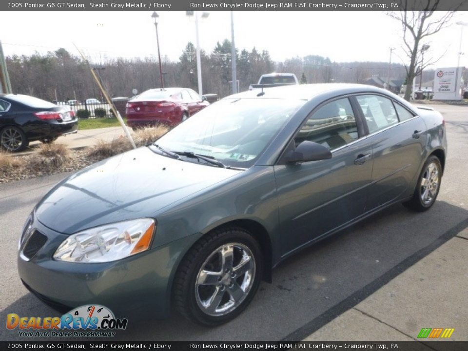2005 Pontiac G6 GT Sedan Stealth Gray Metallic / Ebony Photo #5