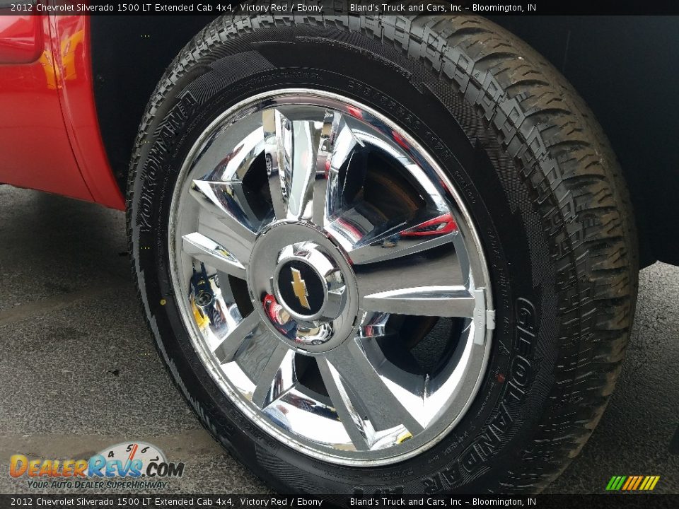 2012 Chevrolet Silverado 1500 LT Extended Cab 4x4 Victory Red / Ebony Photo #27