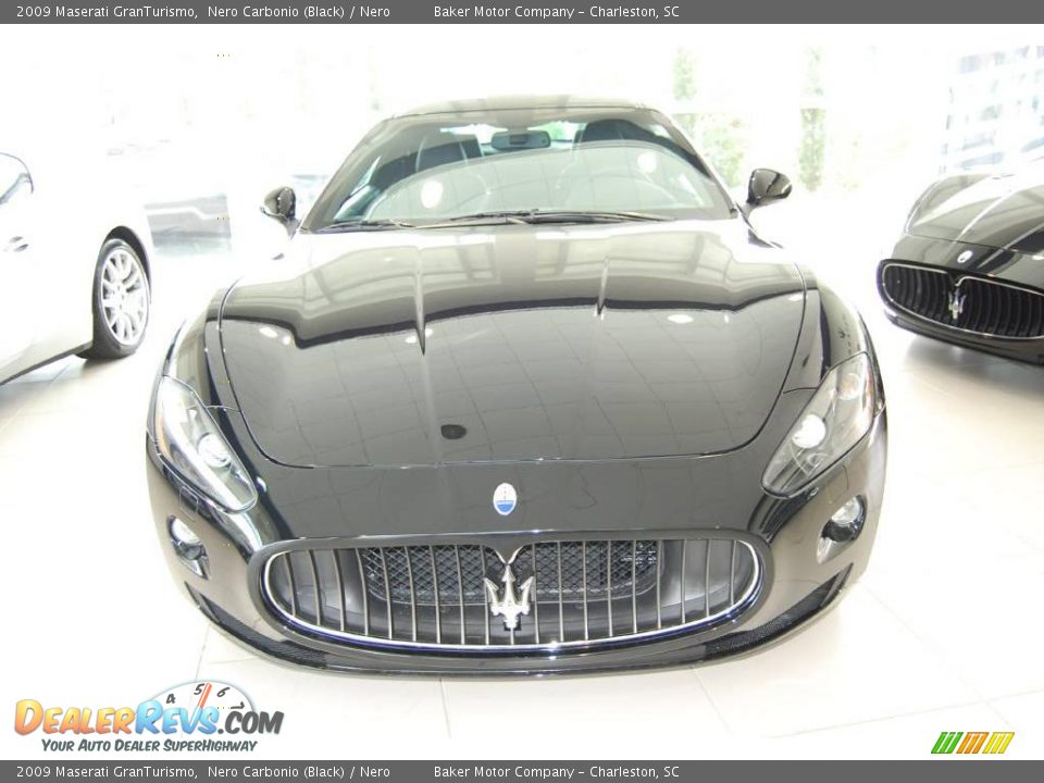 2009 Maserati GranTurismo Nero Carbonio (Black) / Nero Photo #13