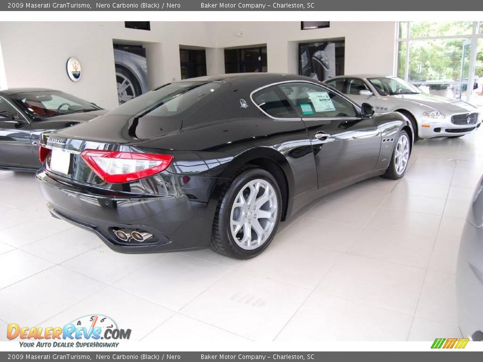 2009 Maserati GranTurismo Nero Carbonio (Black) / Nero Photo #14
