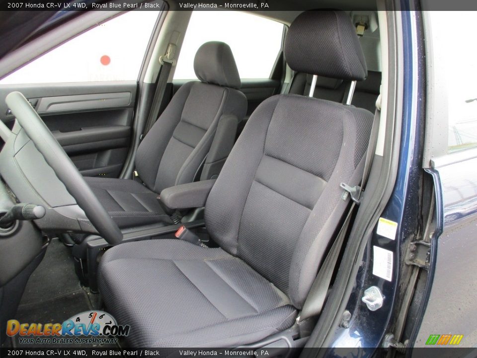 2007 Honda CR-V LX 4WD Royal Blue Pearl / Black Photo #11