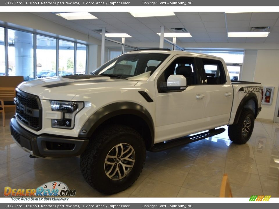 Oxford White 2017 Ford F150 SVT Raptor SuperCrew 4x4 Photo #3