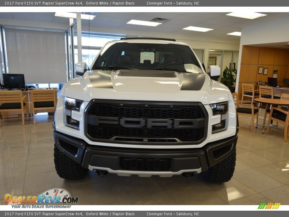 Oxford White 2017 Ford F150 SVT Raptor SuperCrew 4x4 Photo #4