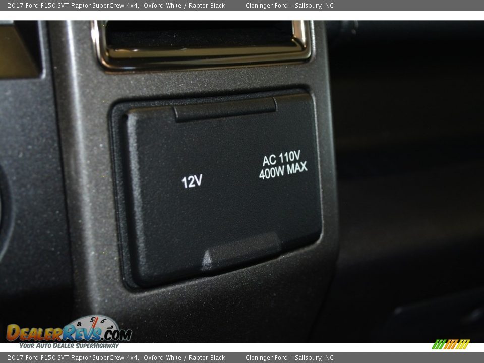 2017 Ford F150 SVT Raptor SuperCrew 4x4 Oxford White / Raptor Black Photo #23