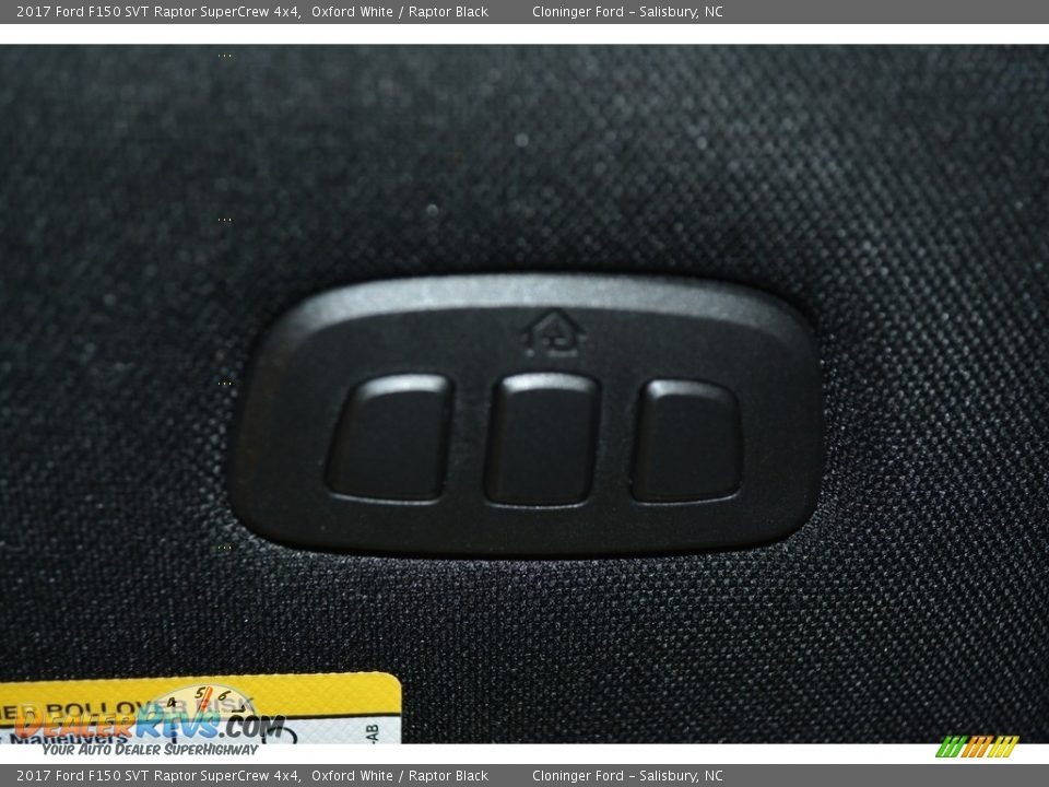 2017 Ford F150 SVT Raptor SuperCrew 4x4 Oxford White / Raptor Black Photo #27