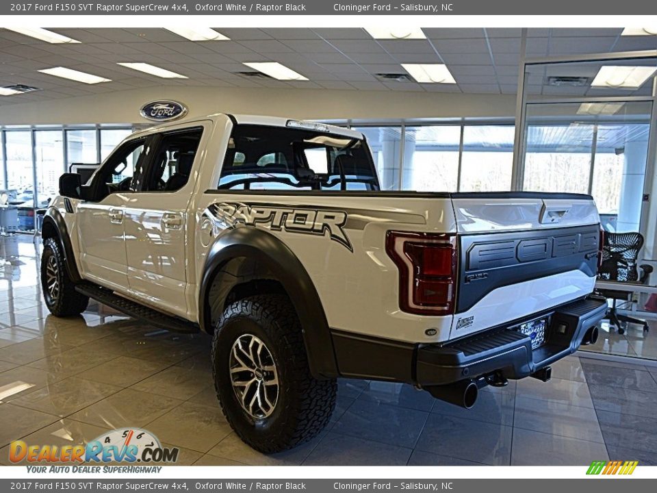 Oxford White 2017 Ford F150 SVT Raptor SuperCrew 4x4 Photo #30