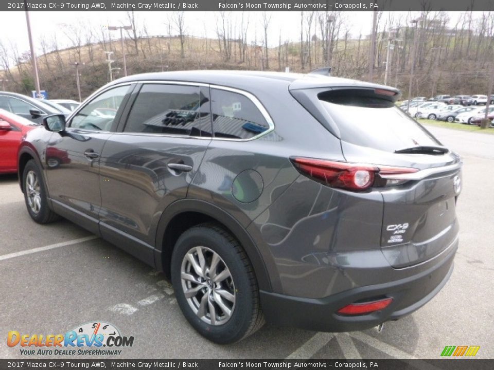 2017 Mazda CX-9 Touring AWD Machine Gray Metallic / Black Photo #5