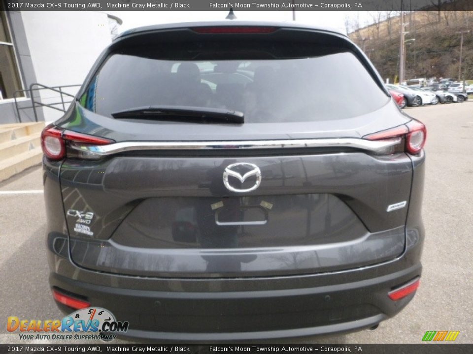 2017 Mazda CX-9 Touring AWD Machine Gray Metallic / Black Photo #6