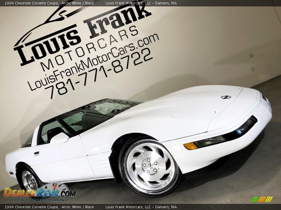 1994 Chevrolet Corvette Coupe Arctic White / Black Photo #2