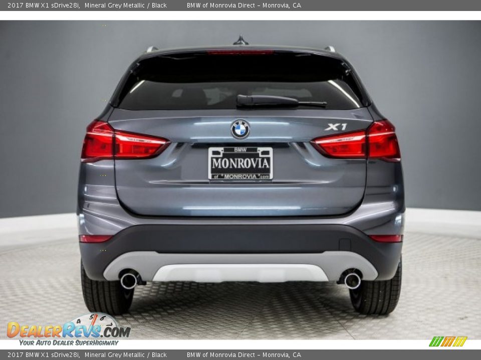 2017 BMW X1 sDrive28i Mineral Grey Metallic / Black Photo #4