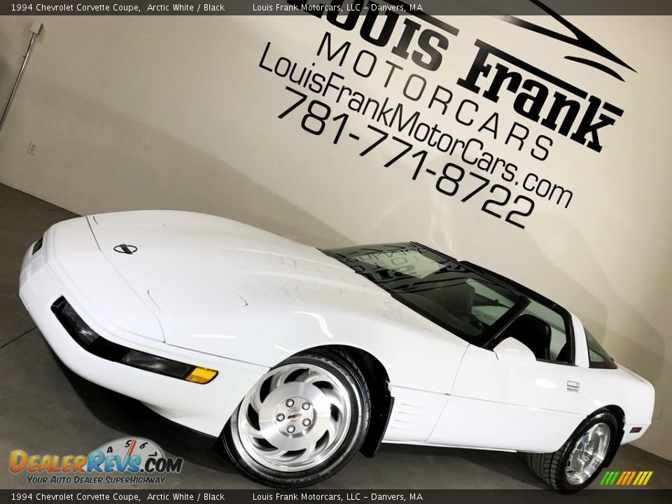 1994 Chevrolet Corvette Coupe Arctic White / Black Photo #4