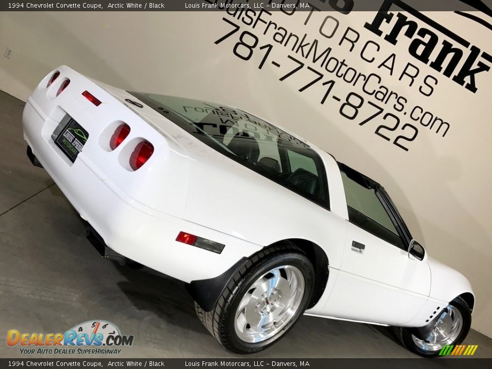 1994 Chevrolet Corvette Coupe Arctic White / Black Photo #5