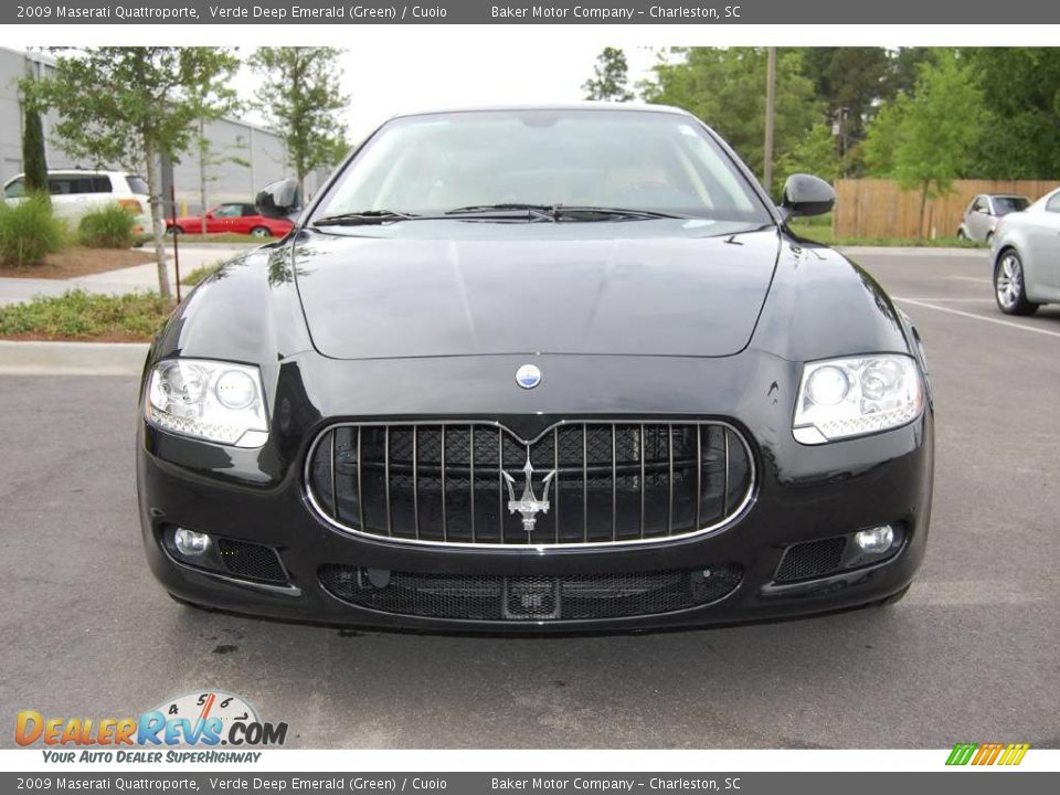 2009 Maserati Quattroporte Verde Deep Emerald (Green) / Cuoio Photo #15