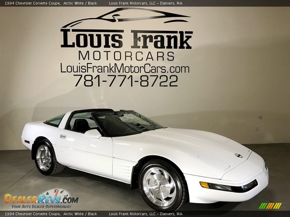 1994 Chevrolet Corvette Coupe Arctic White / Black Photo #17