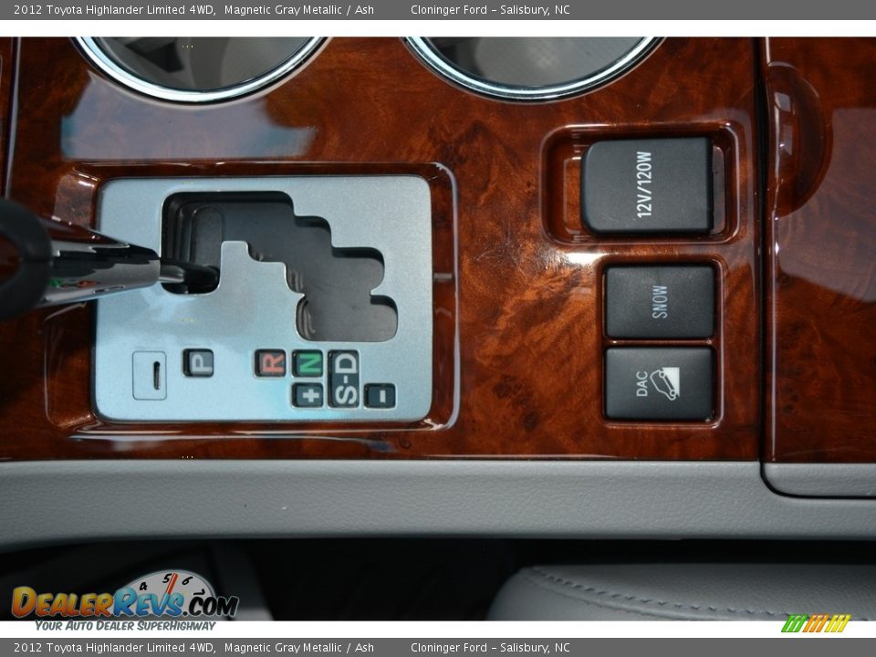 2012 Toyota Highlander Limited 4WD Magnetic Gray Metallic / Ash Photo #23