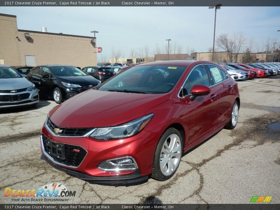 2017 Chevrolet Cruze Premier Cajun Red Tintcoat / Jet Black Photo #1
