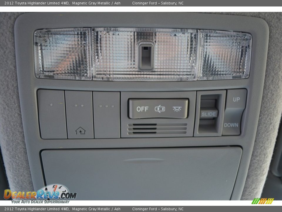 2012 Toyota Highlander Limited 4WD Magnetic Gray Metallic / Ash Photo #27