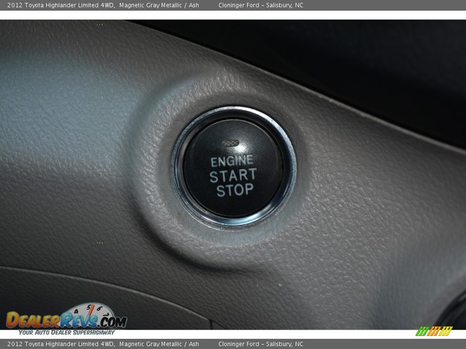 2012 Toyota Highlander Limited 4WD Magnetic Gray Metallic / Ash Photo #28
