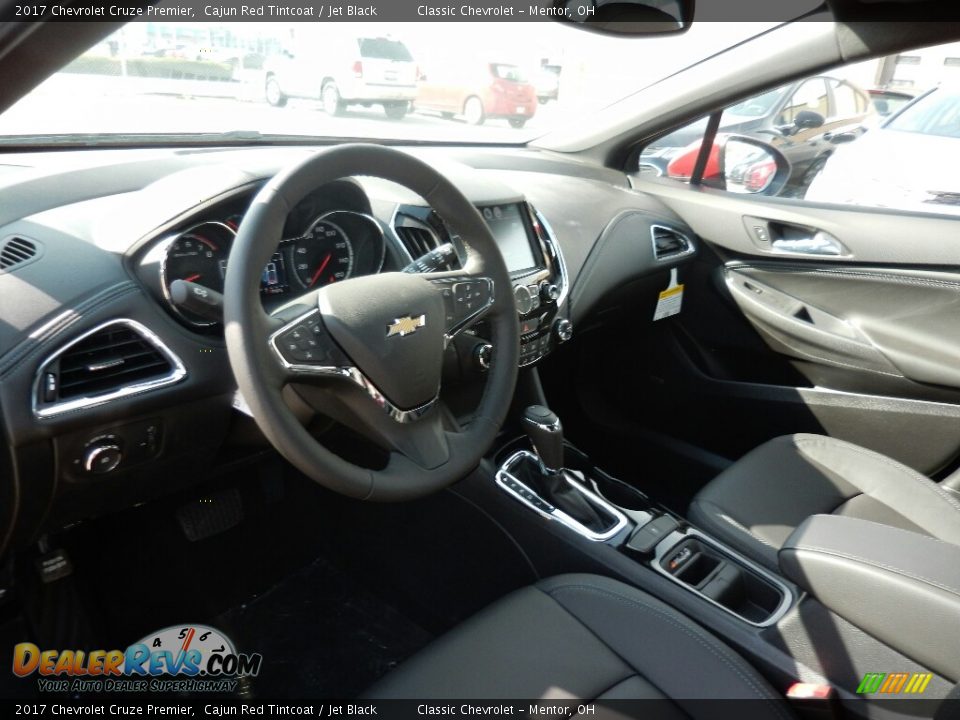 2017 Chevrolet Cruze Premier Cajun Red Tintcoat / Jet Black Photo #7