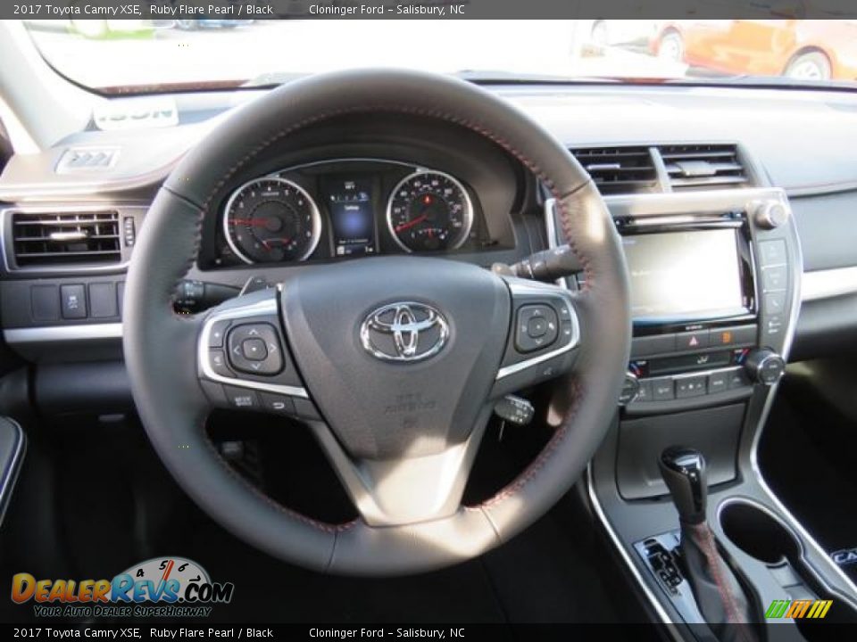 2017 Toyota Camry XSE Ruby Flare Pearl / Black Photo #5