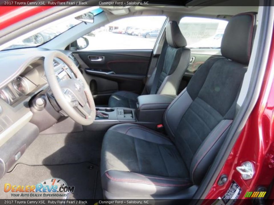 2017 Toyota Camry XSE Ruby Flare Pearl / Black Photo #8