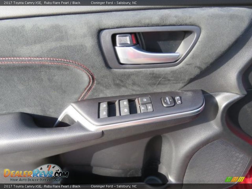 2017 Toyota Camry XSE Ruby Flare Pearl / Black Photo #9