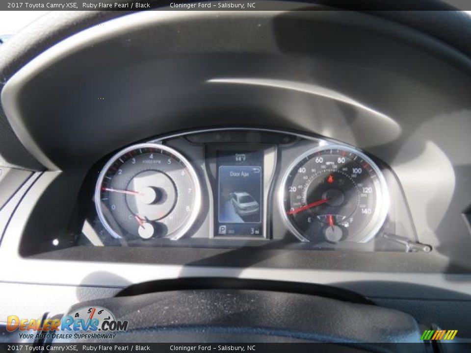 2017 Toyota Camry XSE Ruby Flare Pearl / Black Photo #12