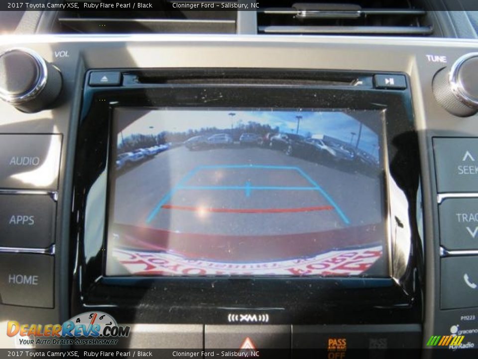 2017 Toyota Camry XSE Ruby Flare Pearl / Black Photo #17