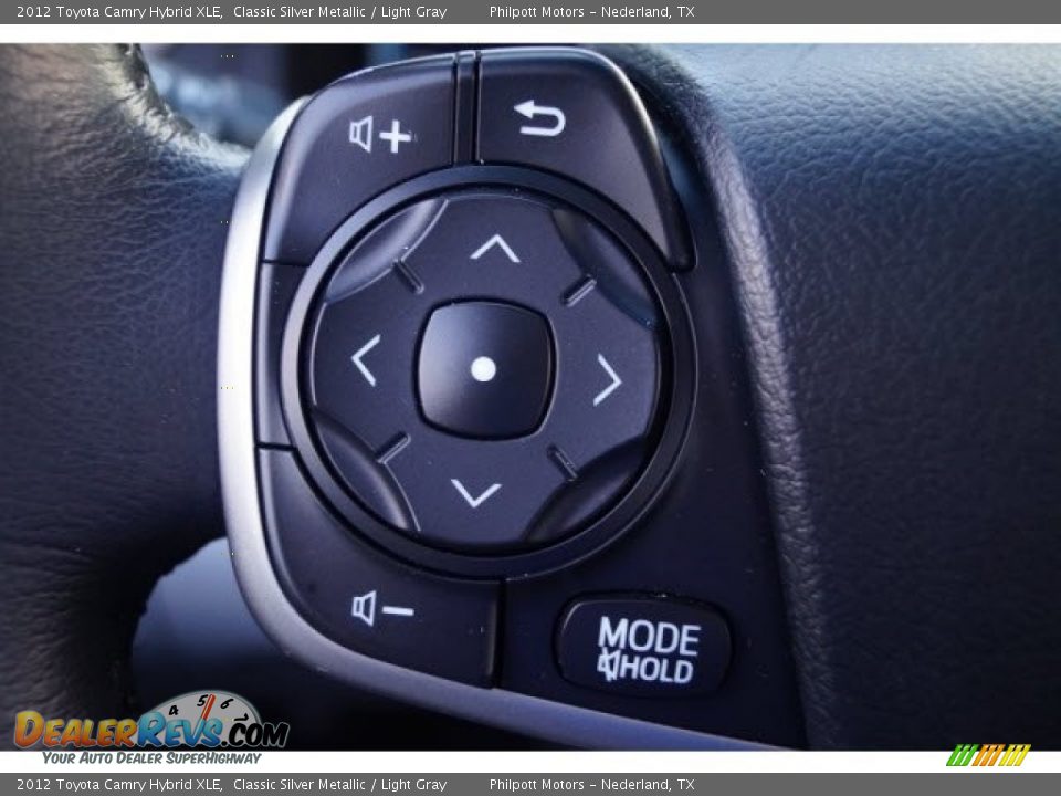 2012 Toyota Camry Hybrid XLE Classic Silver Metallic / Light Gray Photo #23