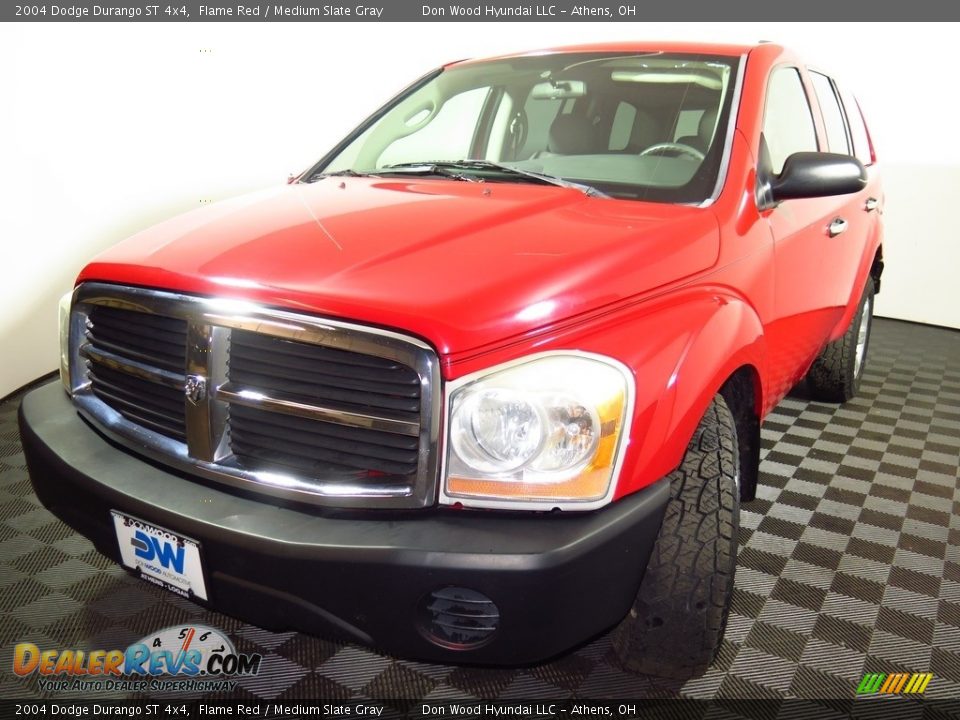 2004 Dodge Durango ST 4x4 Flame Red / Medium Slate Gray Photo #5