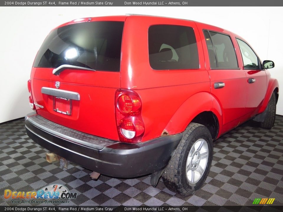 2004 Dodge Durango ST 4x4 Flame Red / Medium Slate Gray Photo #10